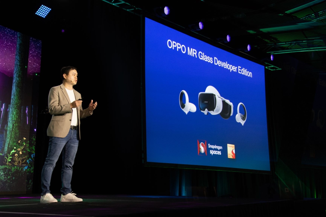 OPPO renforce l'innovation collaborative XR avec le lancement de OPPO MR Glass Developer Edition à l'AWE 2023